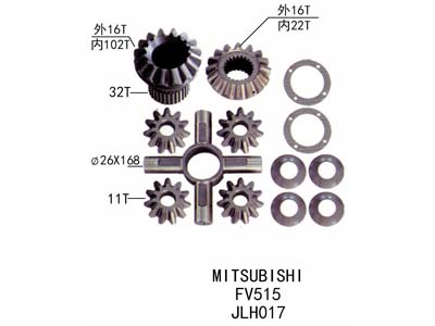 Differential repair kit